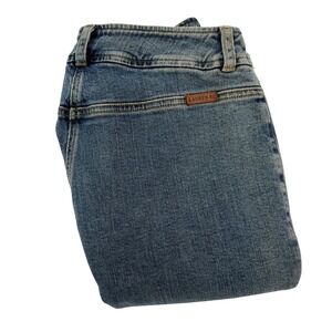 Lauren Jeans Co Ralph Lauren Petite Blue Denim Jeans Womens Size 6P Straight Leg